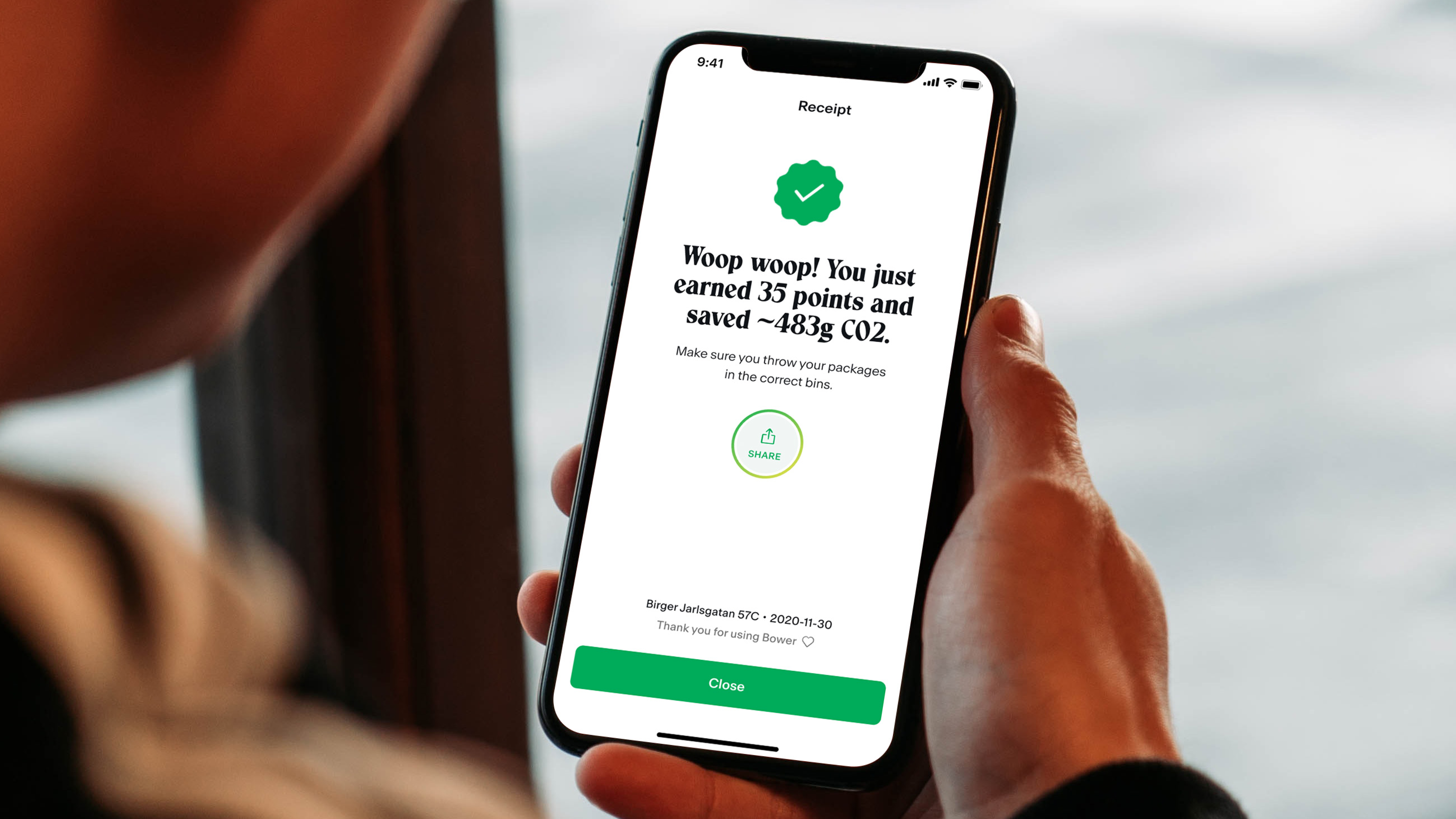 Bower recycling app and Valpak Limited collaboration